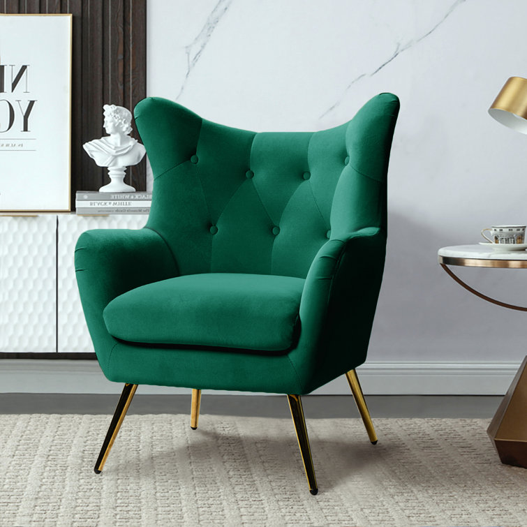 Etta Avenue™ Avianna Upholstered Wingback Chair & Reviews - Wayfair Canada